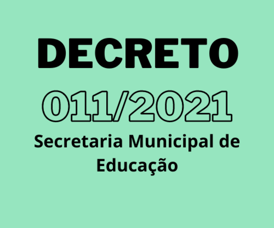 DECRETO Nº011/2021