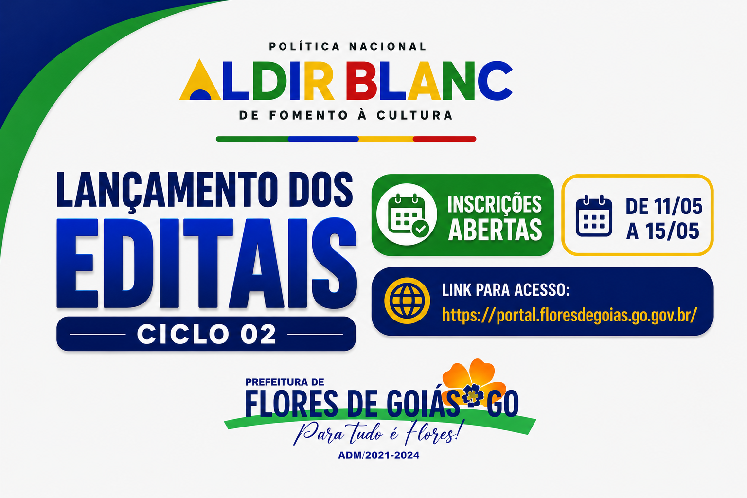 Editais da Política Nacional Aldir Blanc 